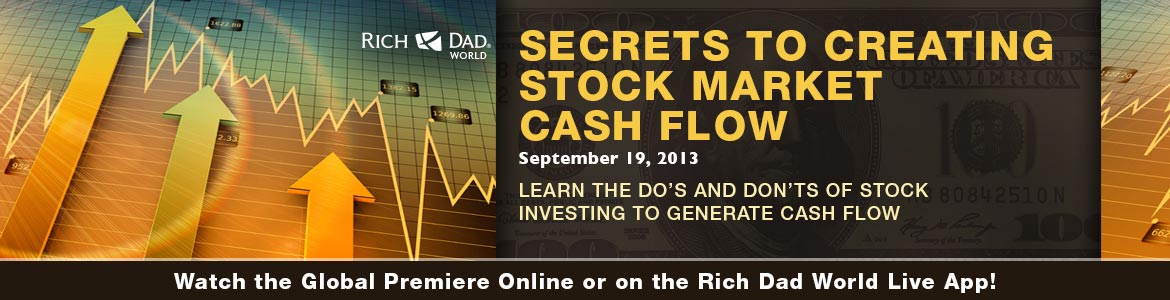 secrets to creating stock market cash flow
